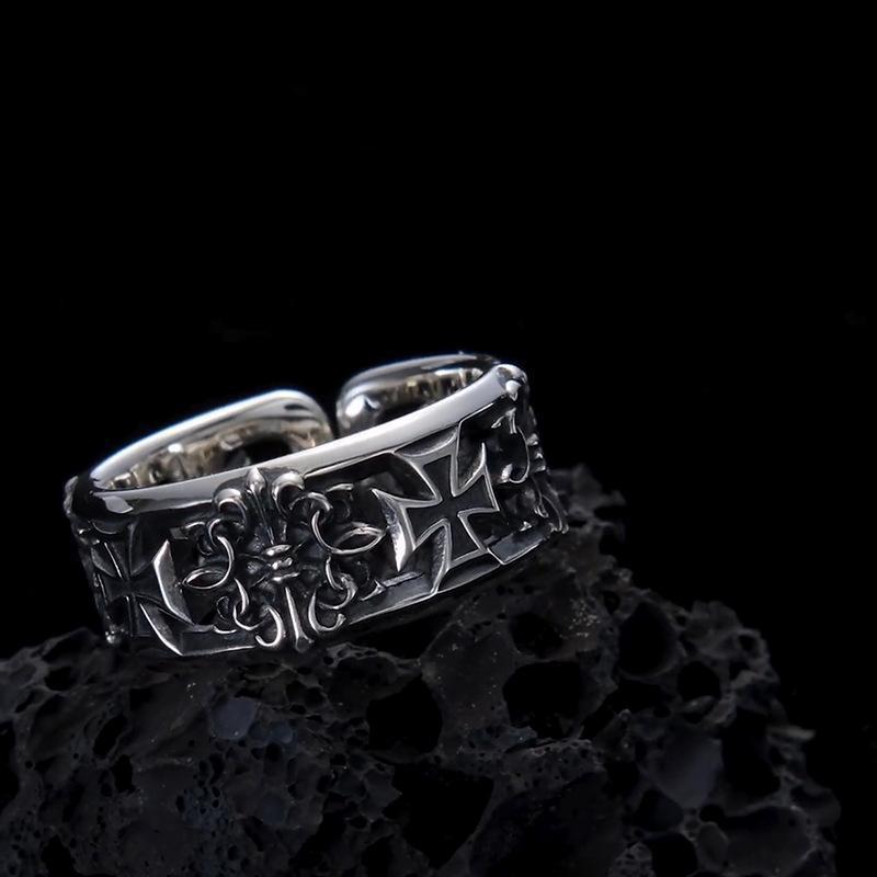 Neuer Nischenöffnungsring im R – Chrome Hearts Ring Bewertung und Preis