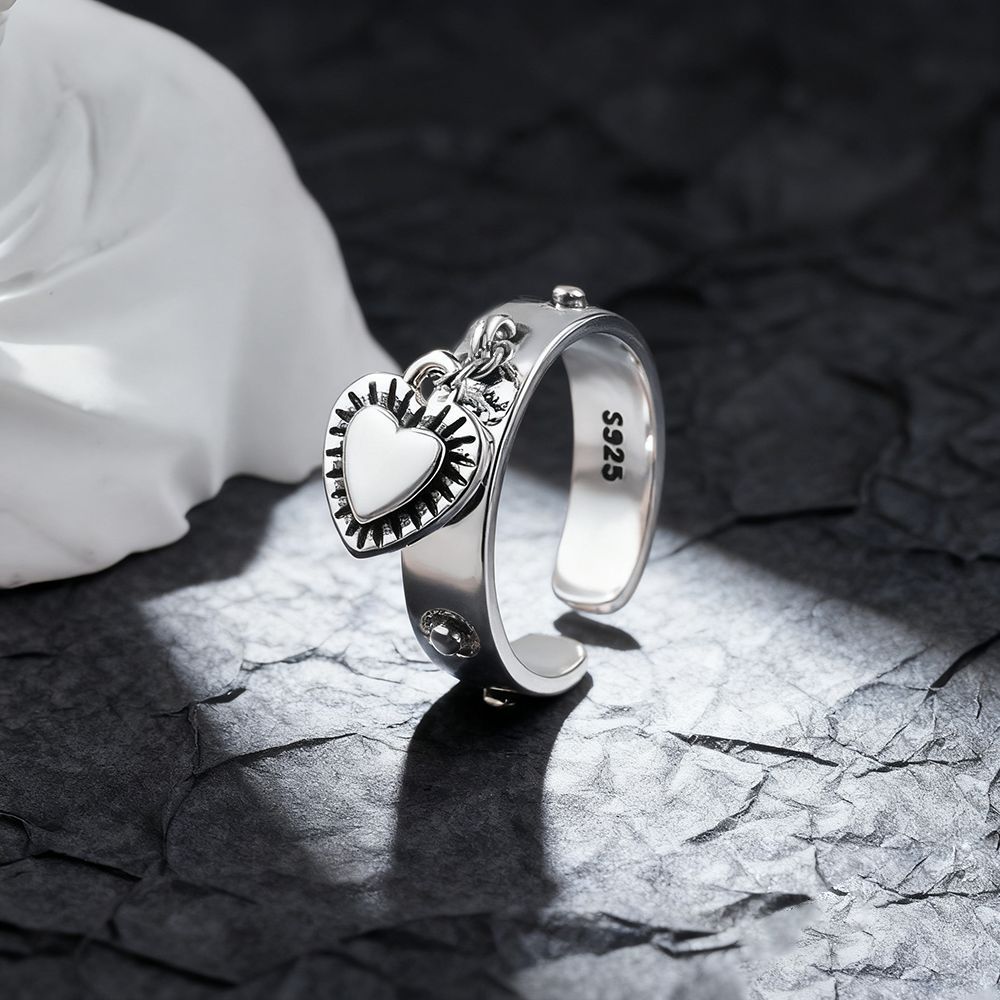 925 Sterling Silber Herzanhäng – Chrome Hearts Ring Bewertung und Preis