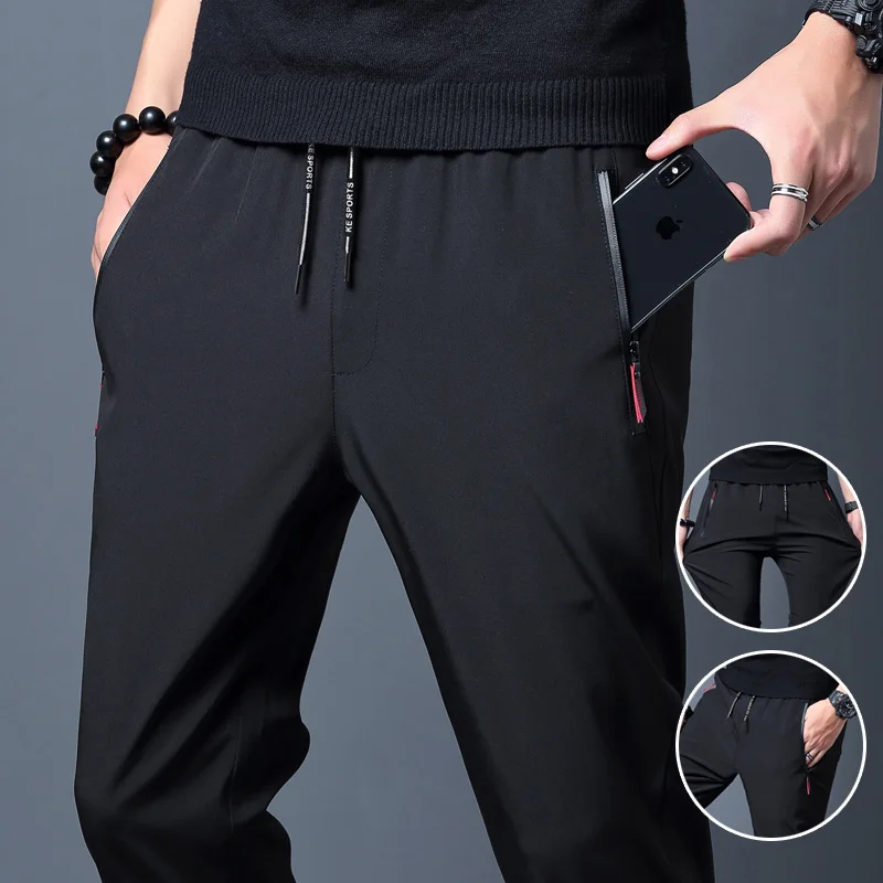 Männer Casual Hosen Gerade Sli – Streetwear Brand Joggers Bewertung und Preis