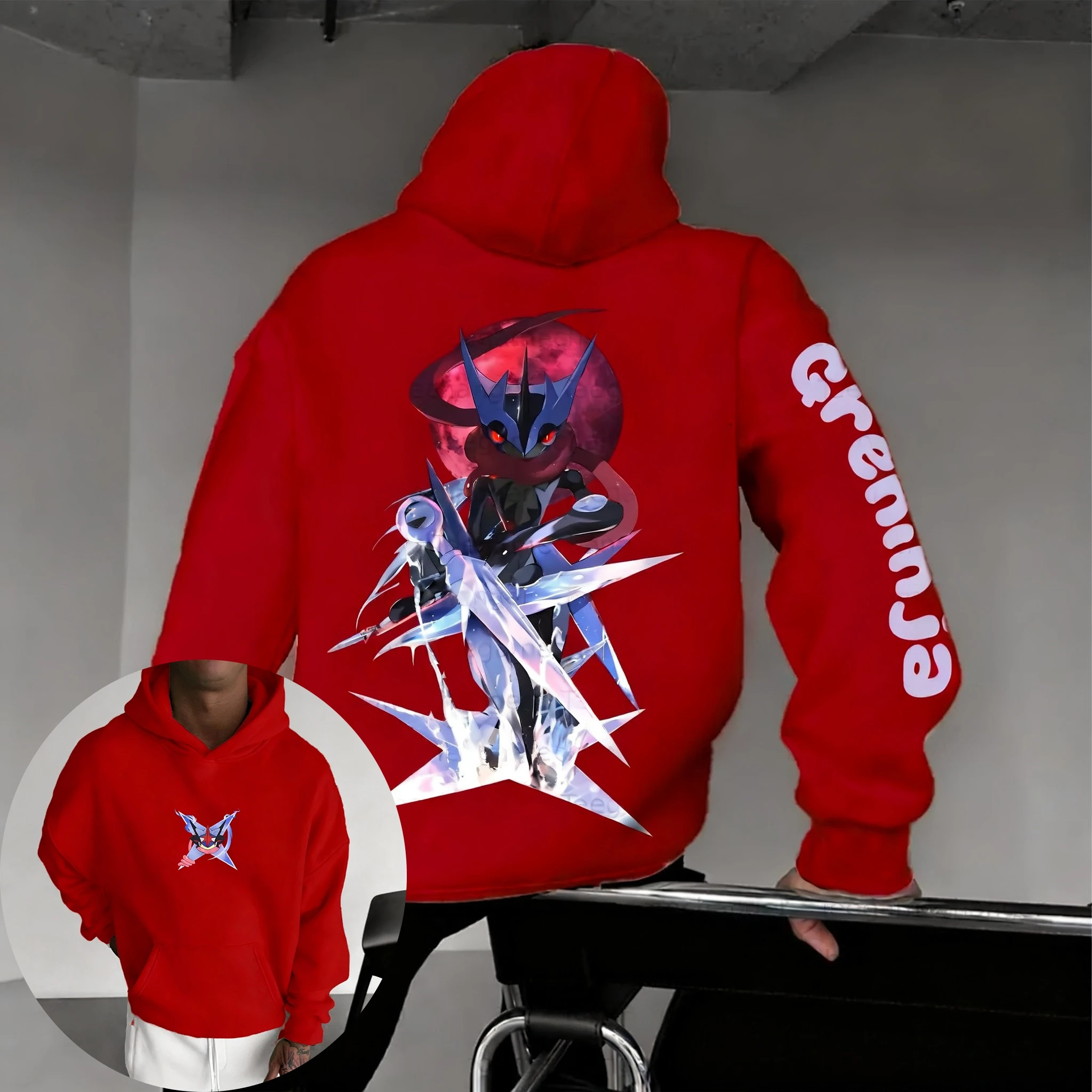 Pokémon Anime Greninja Co Bran – Streetwear Brands Bewertung und Preis