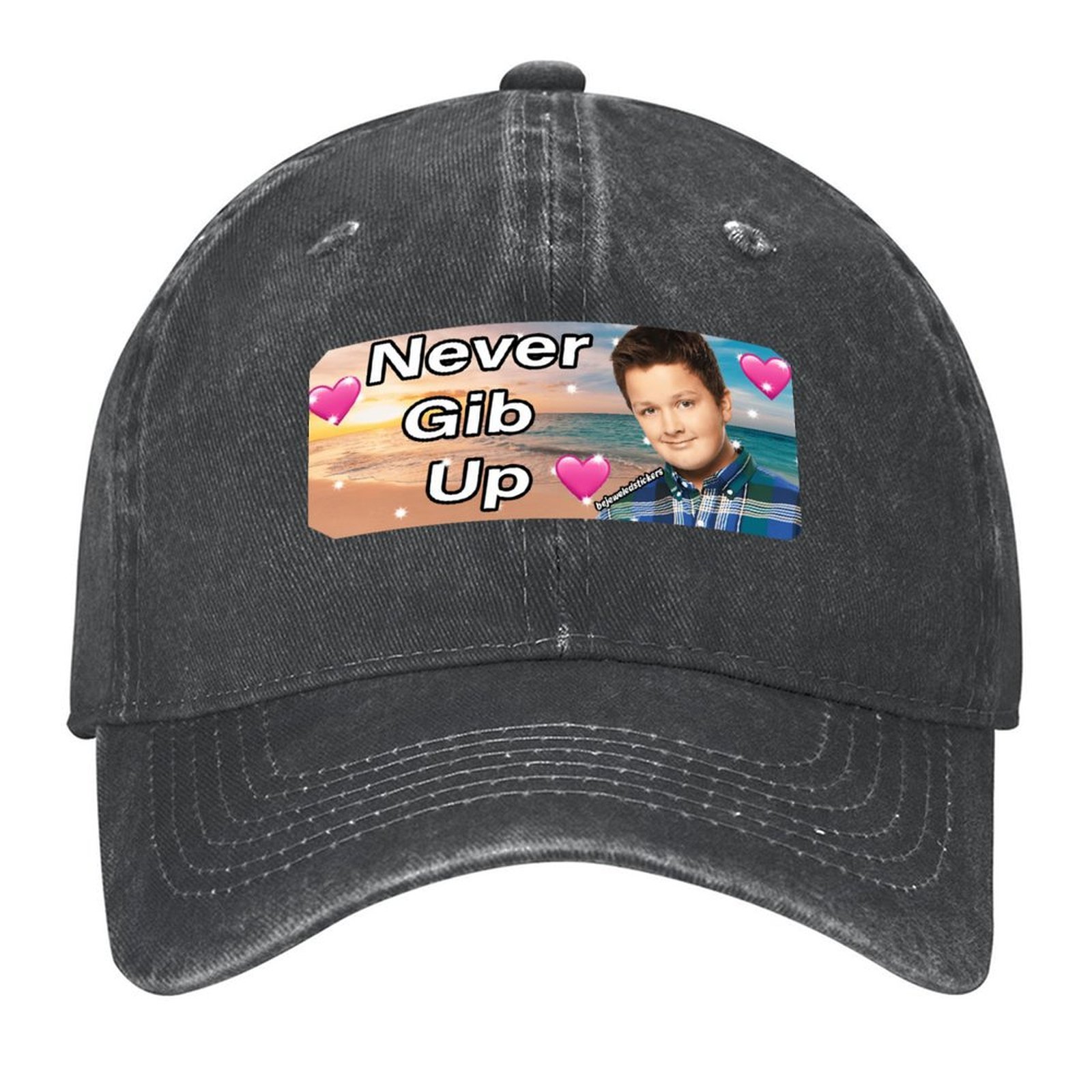 Never gib up Bumper Aufkleber  – Cap Streetwear Brand Bewertung und Preis